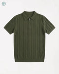 Camisa Polo Malha Meio Zíper | Rest Money™