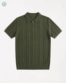 Camisa Polo Malha Meio Zíper | Rest Money™