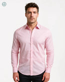 Camisa Social Masculina Slim Fit Manga Longa | Rest Money™