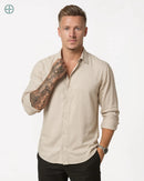 Camisa 100% Viscolinho Masculina Manga Longa | Rest Money™