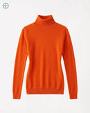 Suéter Feminino Gola Alta 100% Caxemira | Rest Money™