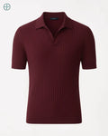 Camisa em Malha Cor Sólida | Rest Money™