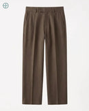 Calça de Alfaiataria Executiva Marrom | Rest Money™