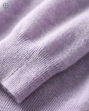 Suéter Feminino Gola Alta 100% Caxemira | Rest Money™