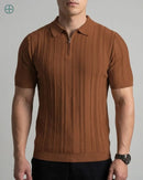 Camisa Polo Malha Meio Zíper | Rest Money™