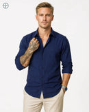 Camisa 100% Viscolinho Masculina Manga Longa | Rest Money™