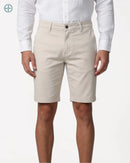 Bermuda Masculina de Sarja Off-White | Rest Money™