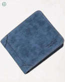 Carteira de Couro Vintage Azul | Rest Money™