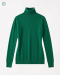 Suéter Feminino Gola Alta 100% Caxemira | Rest Money™