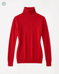 Suéter Feminino Gola Alta 100% Caxemira | Rest Money™