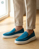 Belgian Loafer Hybrid em Camurça | Rest Money™