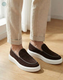 Belgian Loafer Hybrid em Camurça | Rest Money™