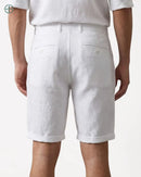 Bermuda 100% Linho Masculino | Rest Money™
