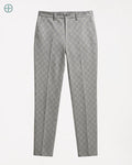 Calça de Alfaiataria Xadrez | Rest Money™