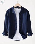 Camisa 100% Linho Manga Longa | Rest Money™
