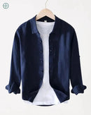 Camisa 100% Linho Manga Longa | Rest Money™