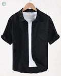 Camisa 100% Linho Manga Curta | Rest Money™
