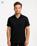 Camisa 100% Linho Manga Curta | Rest Money™