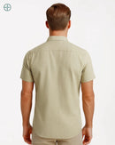 Camisa 100% Linho Manga Curta | Rest Money™
