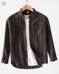 Camisa 100% Linho Manga Longa | Rest Money™