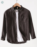 Camisa 100% Linho Manga Longa | Rest Money™