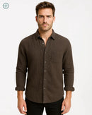 Camisa 100% Linho Manga Longa | Rest Money™