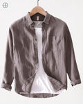 Camisa 100% Linho Manga Longa | Rest Money™