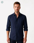 Camisa 100% Linho Manga Longa | Rest Money™