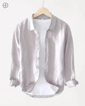 Camisa 100% Linho Manga Longa | Rest Money™