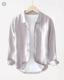 Camisa 100% Linho Manga Longa | Rest Money™