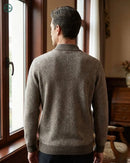 Cardigan com Bolso 100% Caxemira | Rest Money™