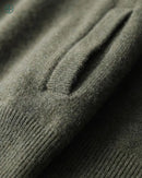 Cardigan Lapela 100% Caxemira Masculino | Rest Money™