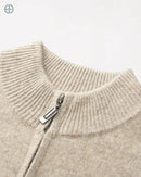 Cardigan Masculino Manga Longa 100% Caxemira | Rest Money™