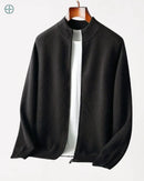 Cardigan Masculino Manga Longa 100% Caxemira | Rest Money™