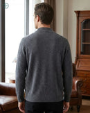 Cardigan Masculino Manga Longa 100% Caxemira | Rest Money™