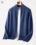 Cardigan Masculino Manga Longa 100% Caxemira | Rest Money™