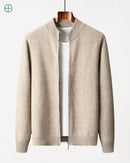 Cardigan Masculino Manga Longa 100% Caxemira | Rest Money™