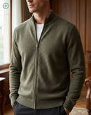 Cardigan Masculino Manga Longa 100% Caxemira | Rest Money™