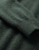 Casaco Engrossado Gola V 100% Caxemira | Rest Money™