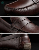 Mocassim Driver Cognac Old Money | Rest Money™