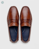 Mocassim Driver Cognac Old Money | Rest Money™