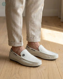 Mocassim Driver White Pilot | Rest Money™