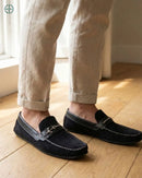 Mocassim Old Money Navy Bit | Rest Money™