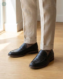 Mocassim Penny Black & Brown | Rest Money™
