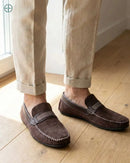 Mocassim Penny Driver em Camurça | Rest Money™
