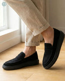 Mocassim Penny Loafer em Camurça | Rest Money™