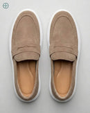 Mocassim Penny Loafer em Camurça | Rest Money™