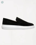 Mocassim Penny Loafer em Camurça | Rest Money™