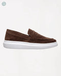 Mocassim Penny Loafer em Camurça | Rest Money™