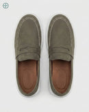 Mocassim Penny Loafer em Camurça | Rest Money™